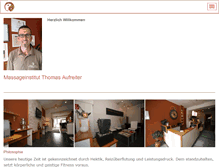 Tablet Screenshot of massage-traun.at